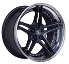 Corvette FS-Line Satinschwarz H 20x11,5 V 19x10 5x4,75